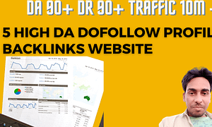best High Quality Dofollow profile creation backlinks websites