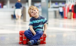 How do I entertain my toddler while traveling?